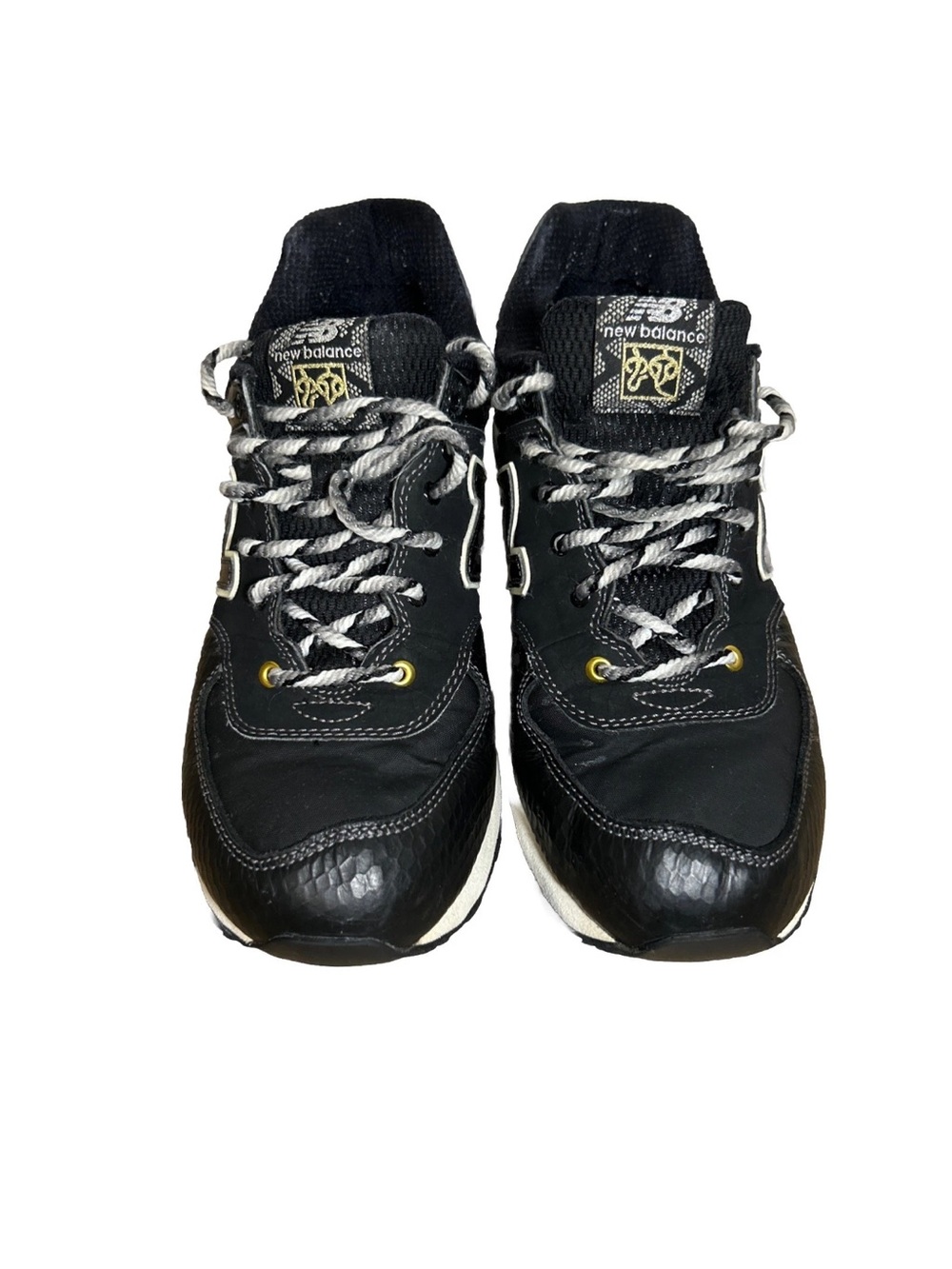 New Balance Shoes-2013 574 Year Of The Snake Black Gold Glow Men’s Size 11.5
